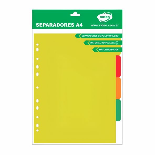 Papelera Separadores