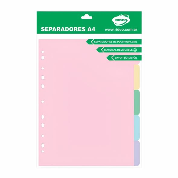 Papelera Separadores