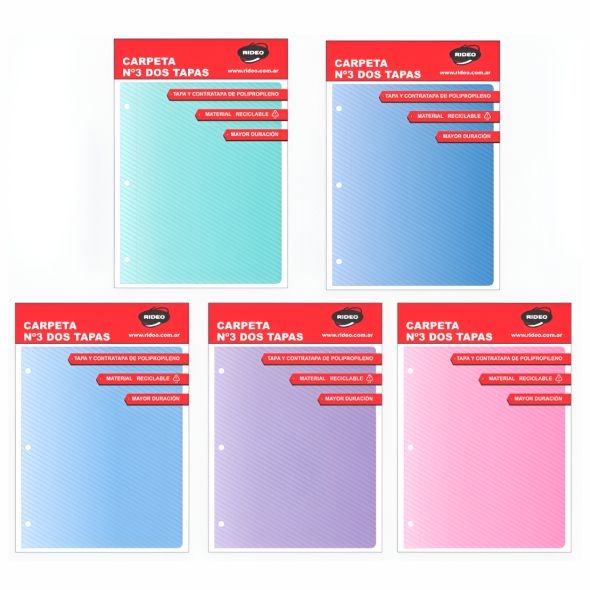 Carpetas Con aro, Escolares