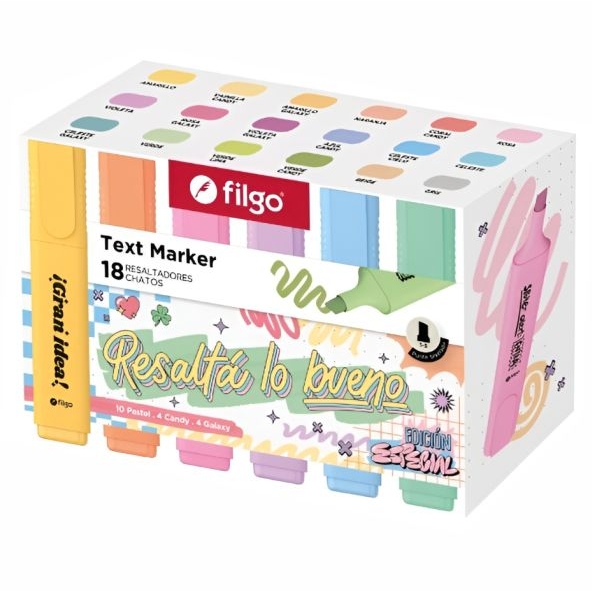 Marcadores Resaltadores